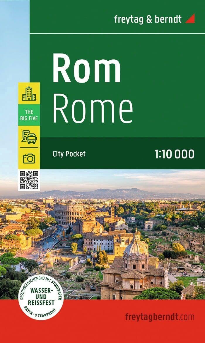 Rome City Pocket Map - 1:10,000: 1:10,000 scale