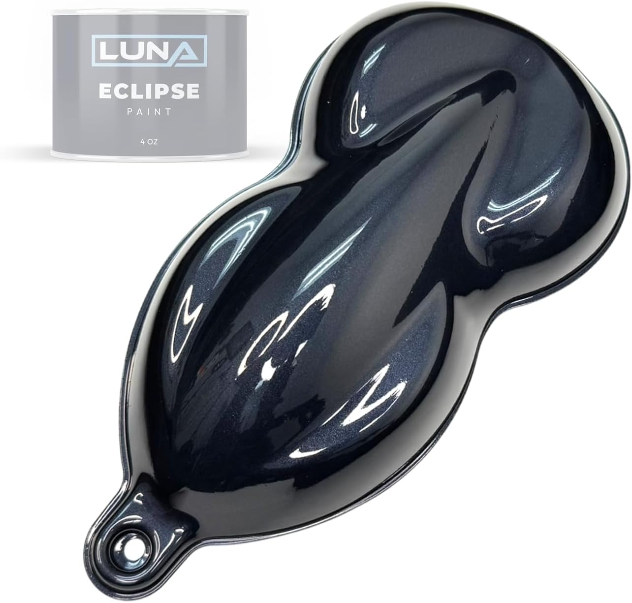 Arctic Black Basecoat Black - 1 Gallon Professional Auto Paint for DIY Enthusiasts, Hobbyists, and Automotive Shops - Premium Quality for Professional Installers - Eclipse