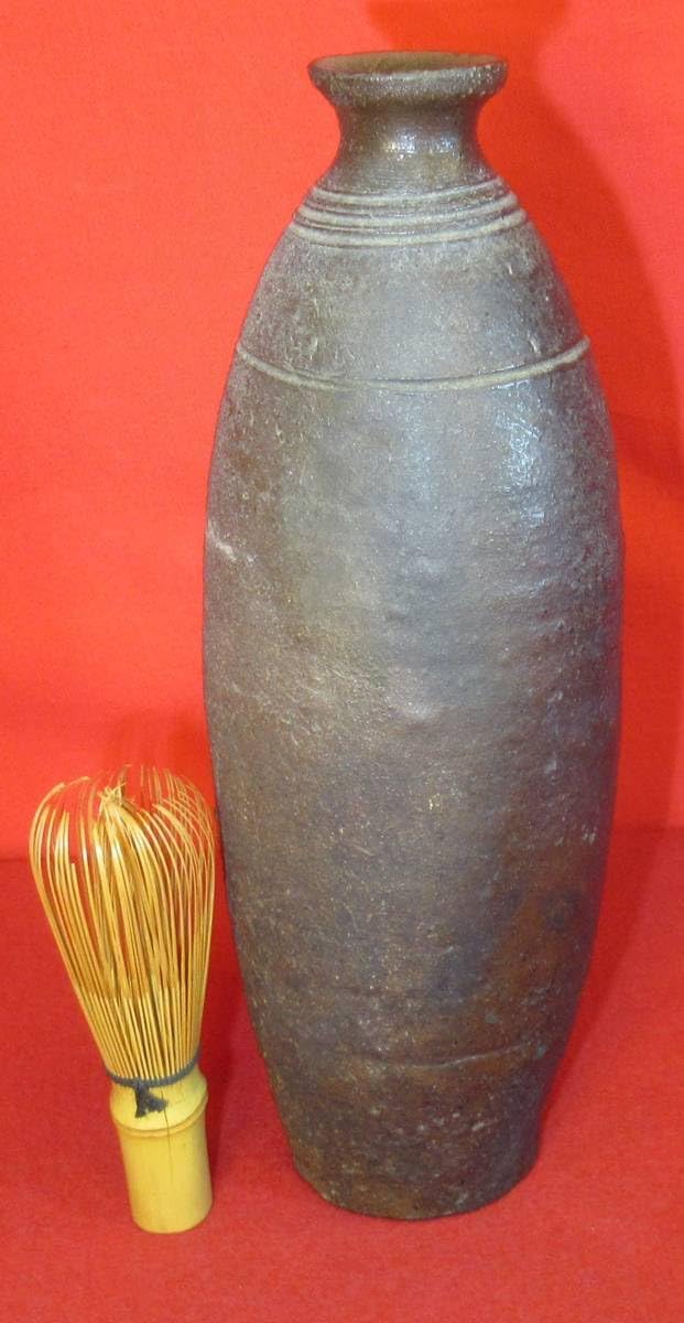 越前焼 峰越窯 徳利(A) 越前焼 峰越窯 徳利B