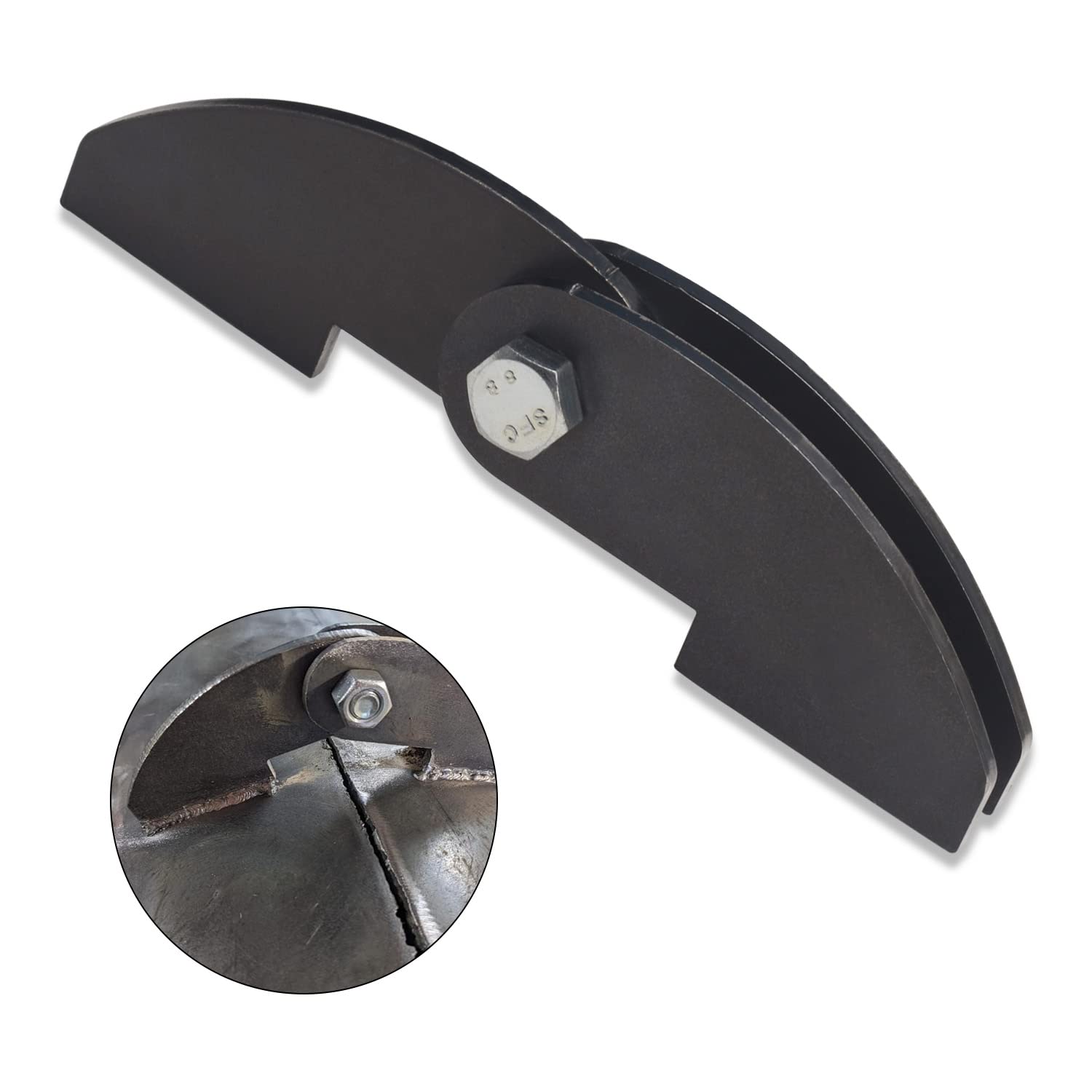 BEBUSINGOTO Pezzi Cerniera Pieghevole Piatta Fori, Cerniera Per Porta - Foto 9