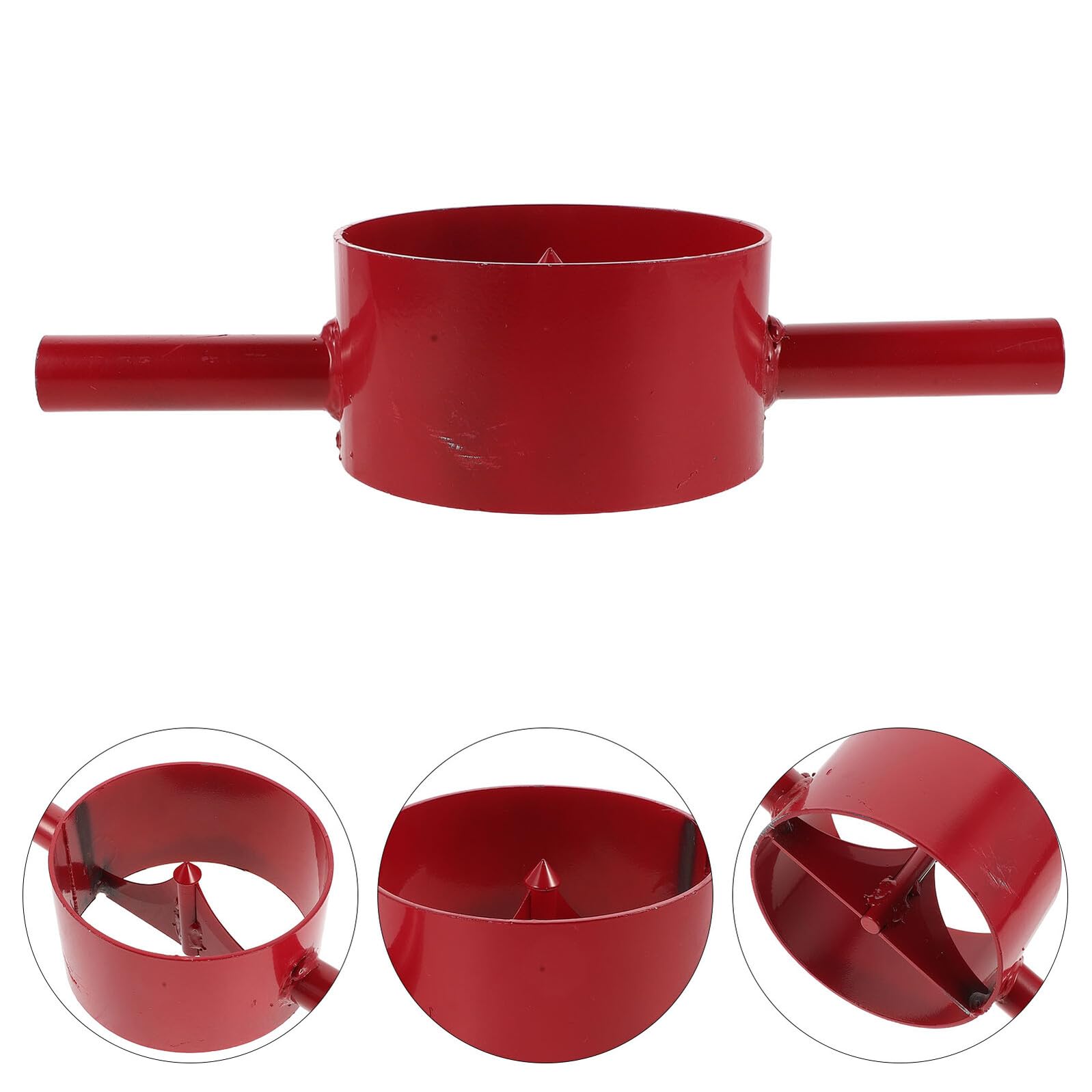 Cortador Manual de Bambú de Acero Resistente Dos Cortes, Divisor de Cañas para Bricolaje y Cestería, Herramienta Portátil para Jardín y Taller de Artesanía