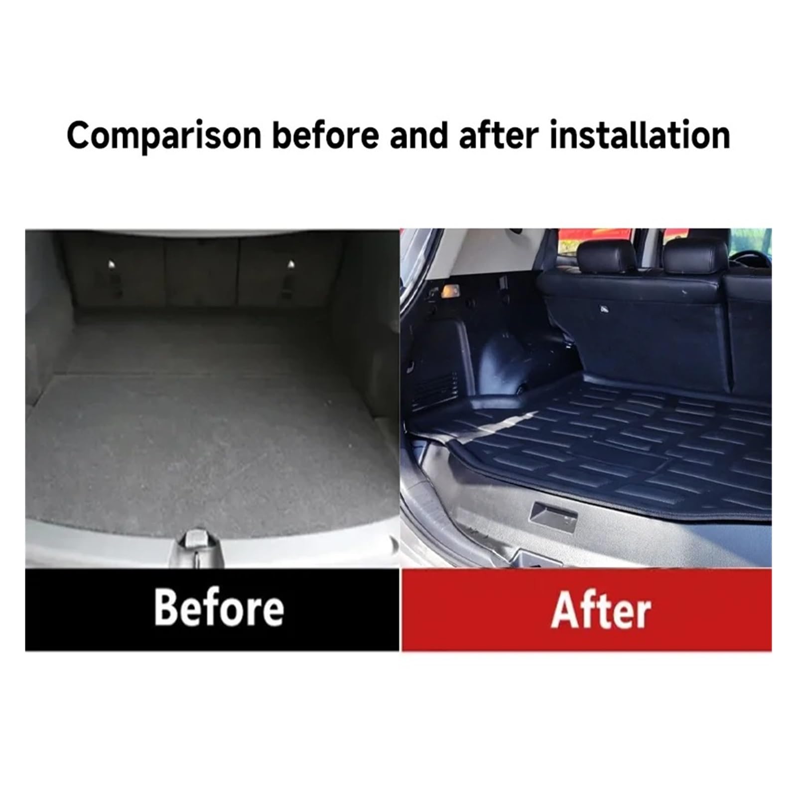 Alfombra para Maletero Accesorios para Jeep para Grand para Cherokee Alfombrilla para Maletero Bandeja para Suelo Alfombra Impermeable para De Coche