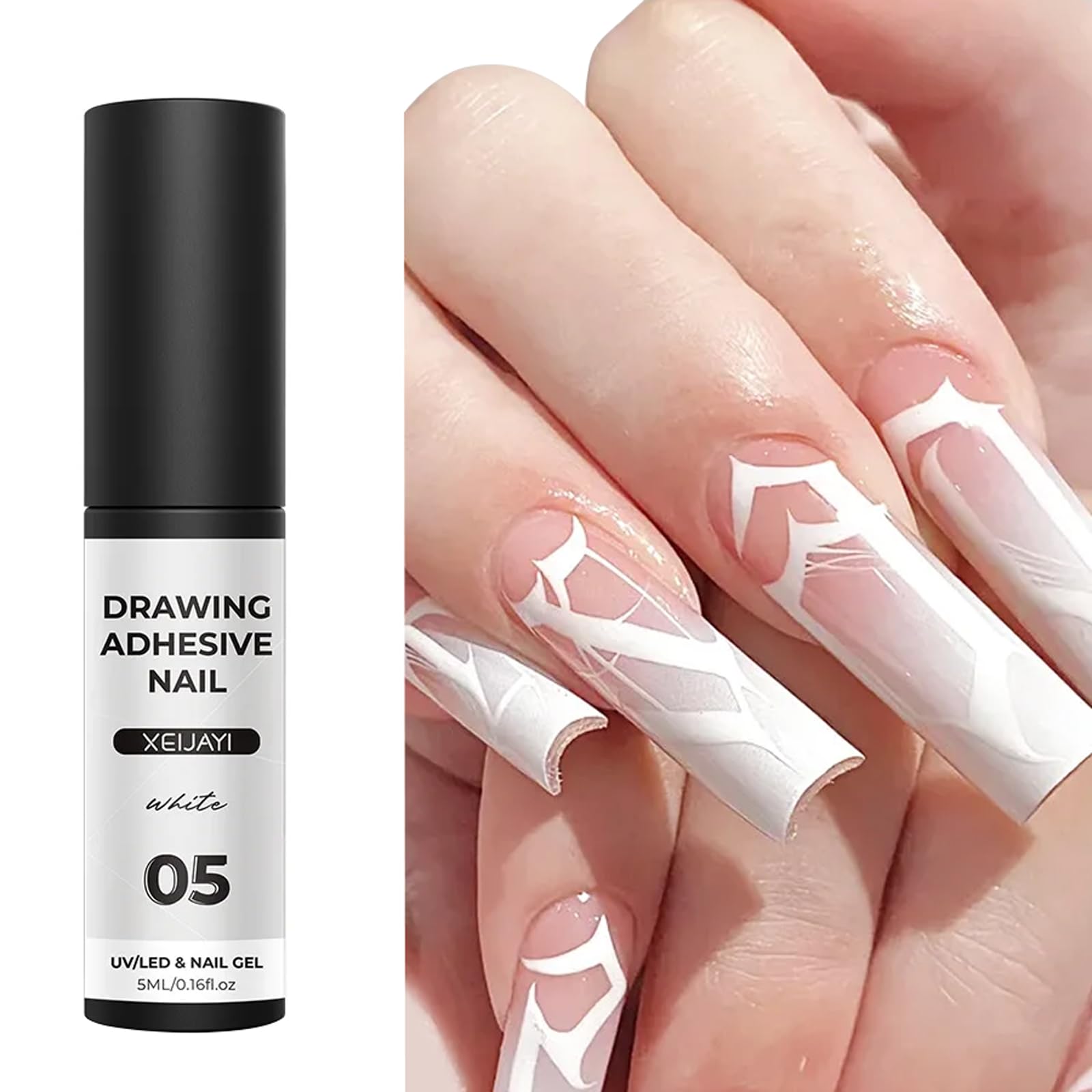 Liner Gel Nail Art Spider UV Gel 4 szt. zestaw do manicure francuski lakier do paznokci UV