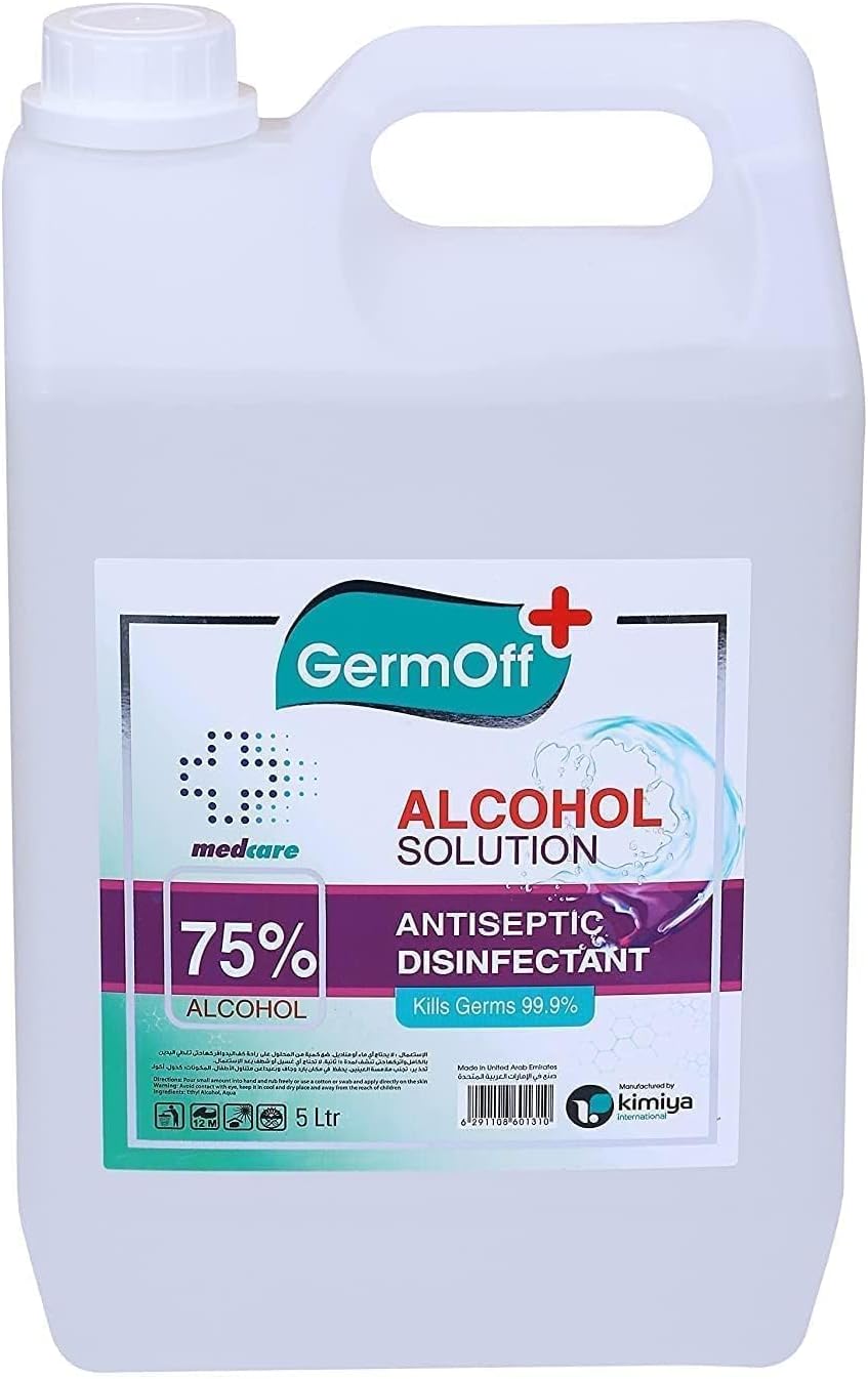 Germoff Alcohol Solution Antiseptic Disinfectant 5L