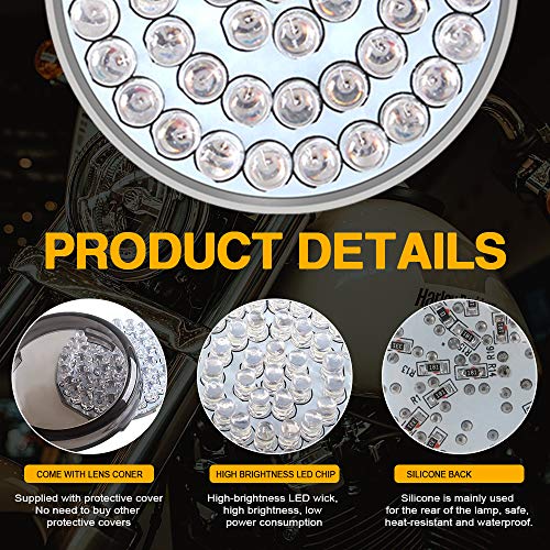 Sidaqi LED 1156 P21W BA15S Indicatore di direzione...