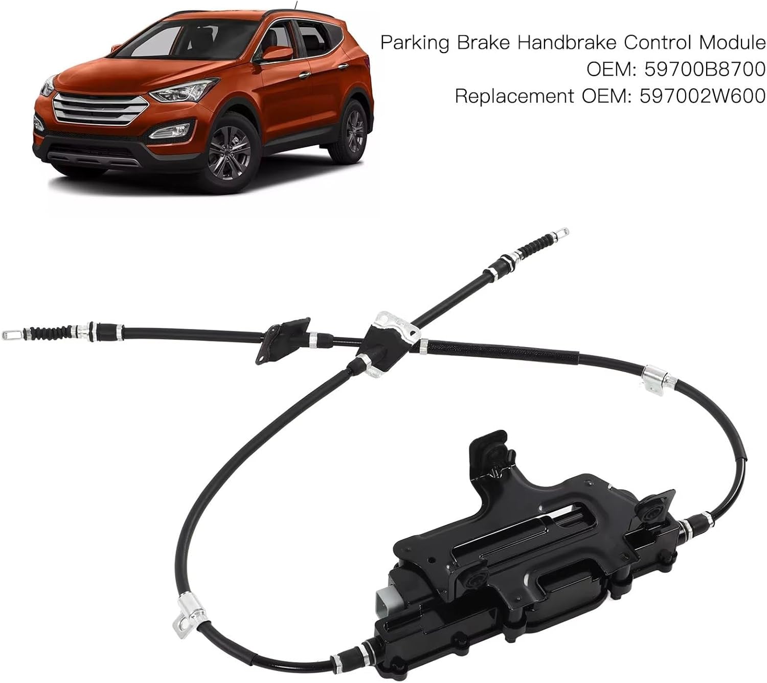 Parking Brake Control Module 597002W600 59700B8700 Electronic Brake Actuator for Santa Fe 2.2L 2.4L Parking Brake Module