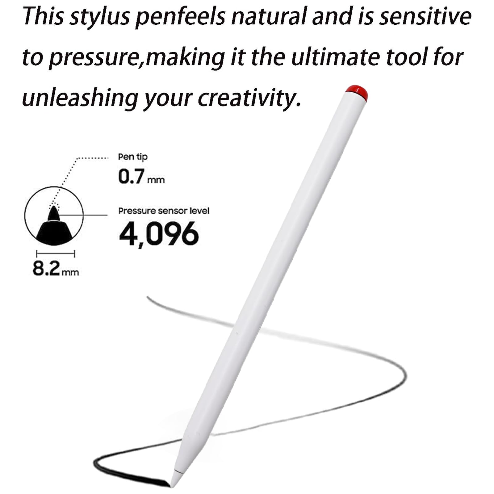 Active Stylus compatibile con BOOX Palma2 Pro Pen, StylusPen compatibile con BOOX InkSense Plus Active Stylus, penna per Go Color 7 Gen II per Go 7 [non per GoColor7 Gen I]
