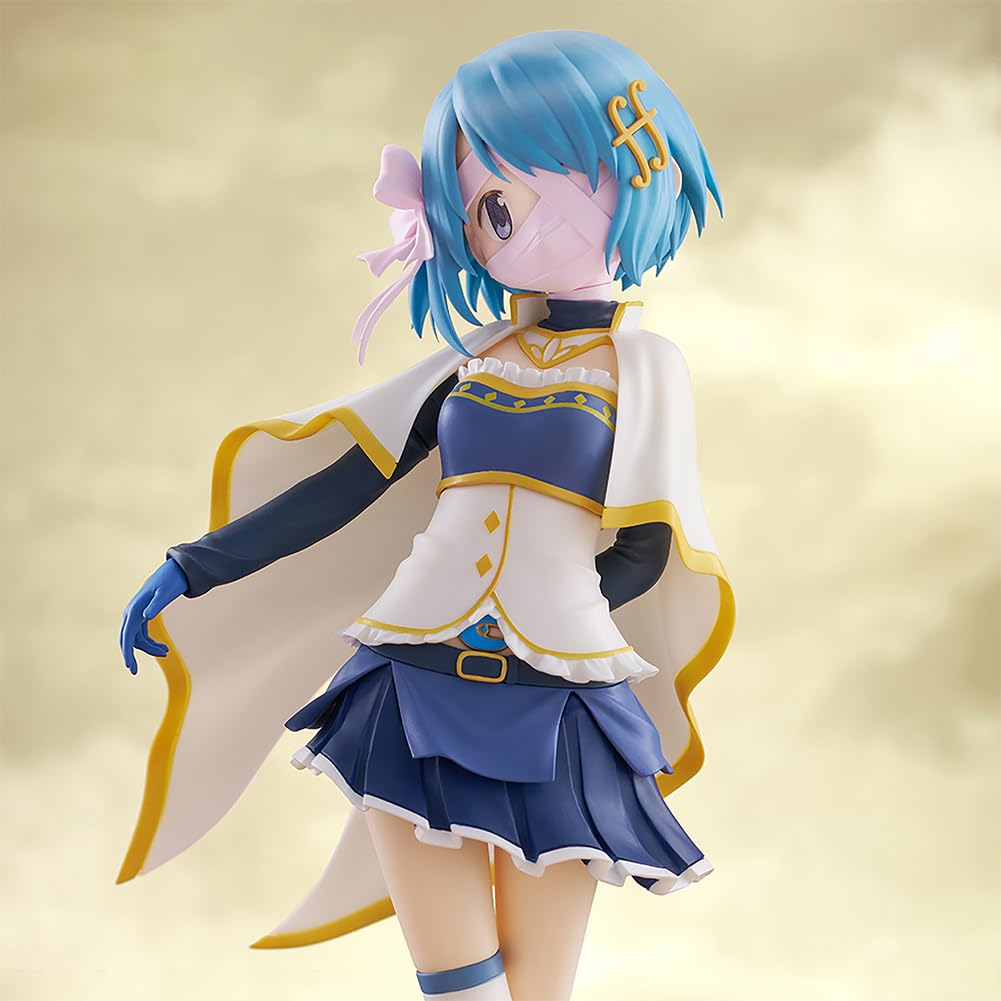Miki Sayaka Figura Versione Cinematografica Anime Girl Model Statue 20cm | Figura di azione in piedi in posizione, personaggi in PVC da collezione, decorazioni per scrivania per ufficio domestico