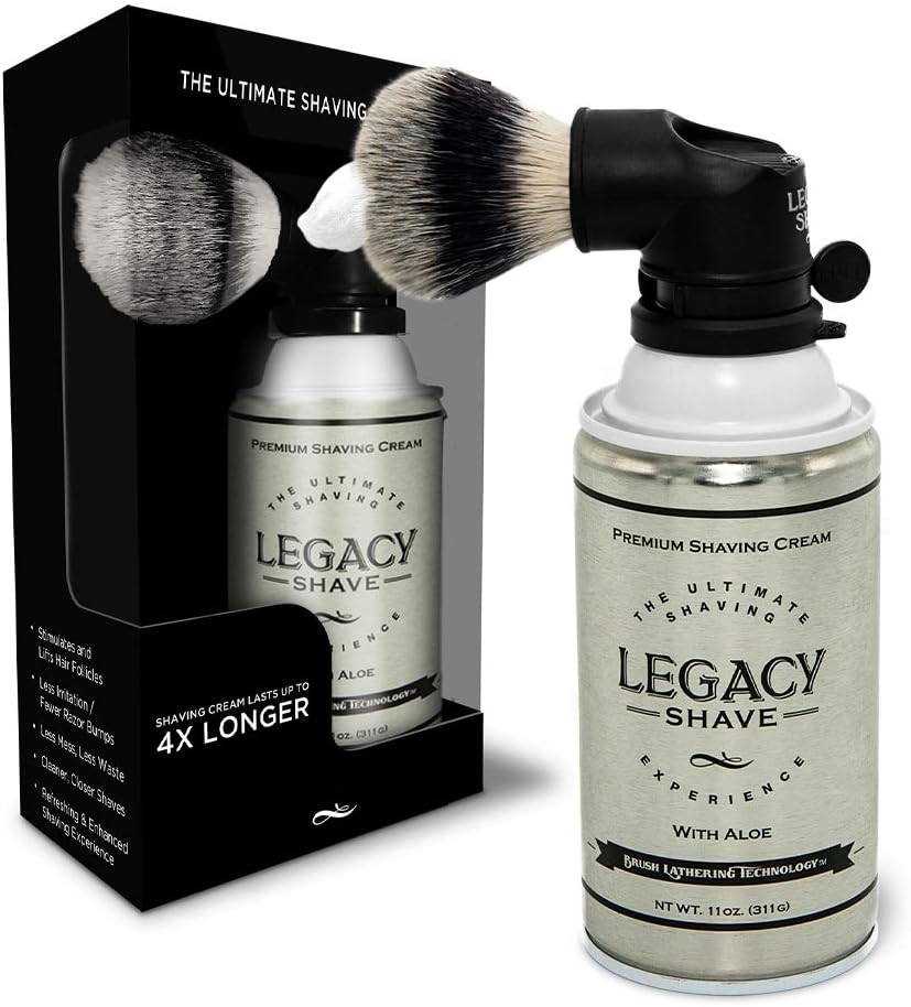 Legacy Shave The Ultimate Shaving Experience World's 1st Shaving Can