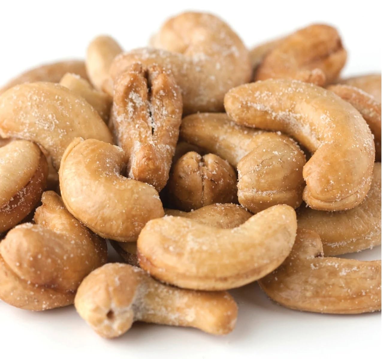 Snack Delights Roasted & Salted Whole Cashews – Lightly Salted, Crunchy Savory Snack (2 Pound)