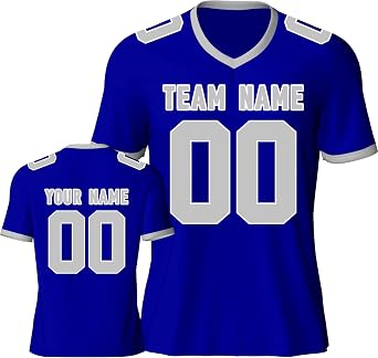 Custom Replica Football Jersey Personalized Printed Your Logo Team Name and Numbers Perfect Fans Gifts