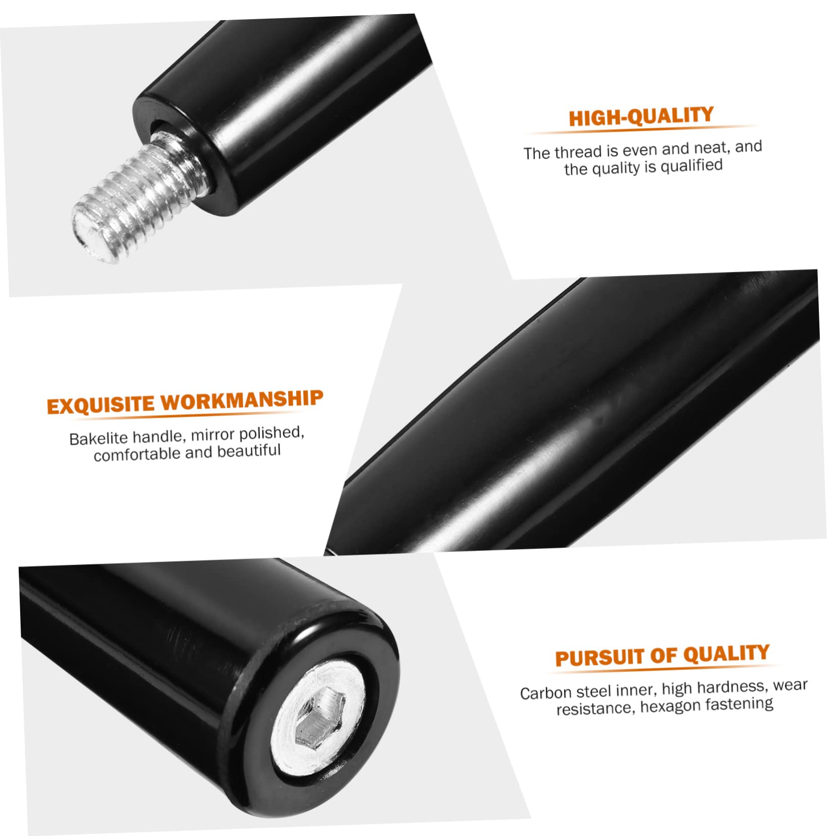 Hemoton 2Pcs Rotating Lathe Handle Revolving Crank Handle Grip for Machine Tools Durable Construction Fit