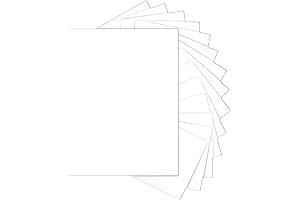 40 Sheets White Cardstock: Premium Craft Paper for Versatile Card and Paper Crafts