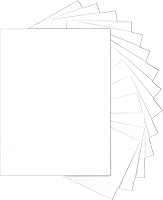 Vista 16 de 100 hojas de cartulina negra de 8.5 x 11 pulgadas, papel de 75 lb para impresora, cartulina para Halloween, fabricación de tarjetas DIY