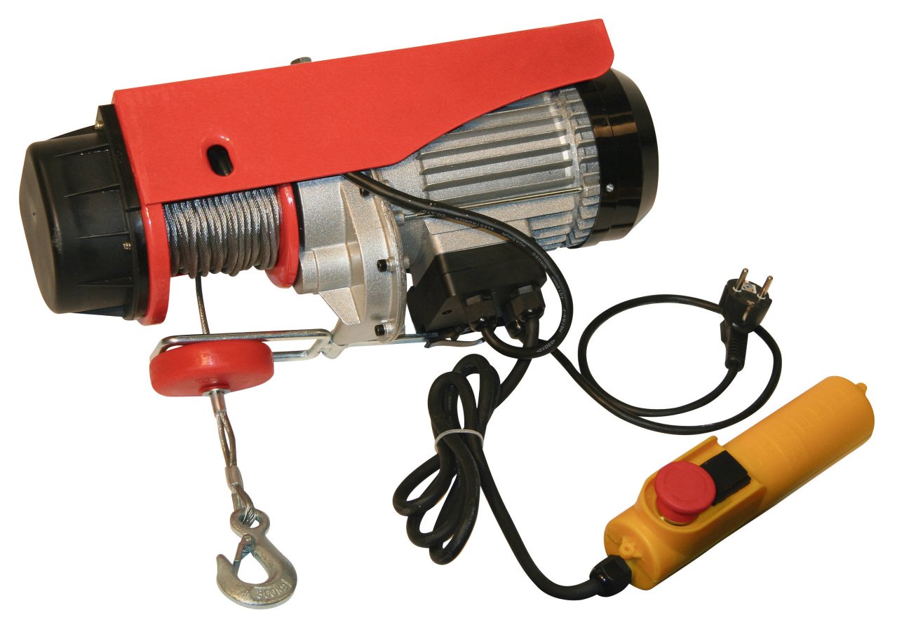 Kerbl 37123 Elektrische Seilwinde, 125/250 kg