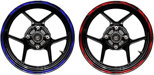 Adhesivo adhesivo para llanta de rueda para Bajaj para Dominar 400 para Platina para Pulsar 100 125 150 200 17 pulgadas (color 8)