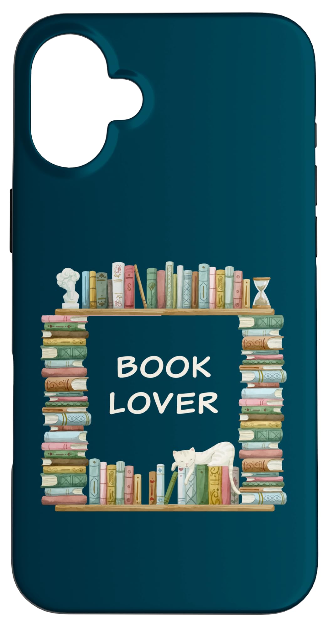 iPhone 16 Plus Book Lover – Men Women and Kids Cute Novel Reader Library Case