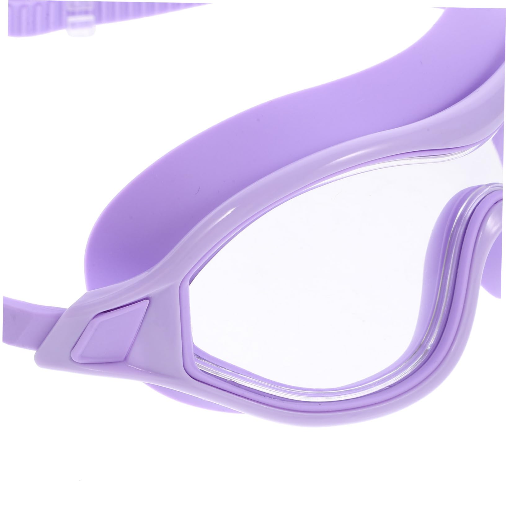 VANZACK 4stücke Unisex Schwimmbrille Mit Breitem Rahmen Anti-beschlag Und Verstellbarem Gurt Für Erwachsene Und Jugendliche Und Komfortabel Für Wassersportarten