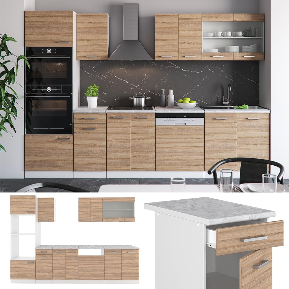 Vicco Cuisine R-Line, Sonoma, 300cm
