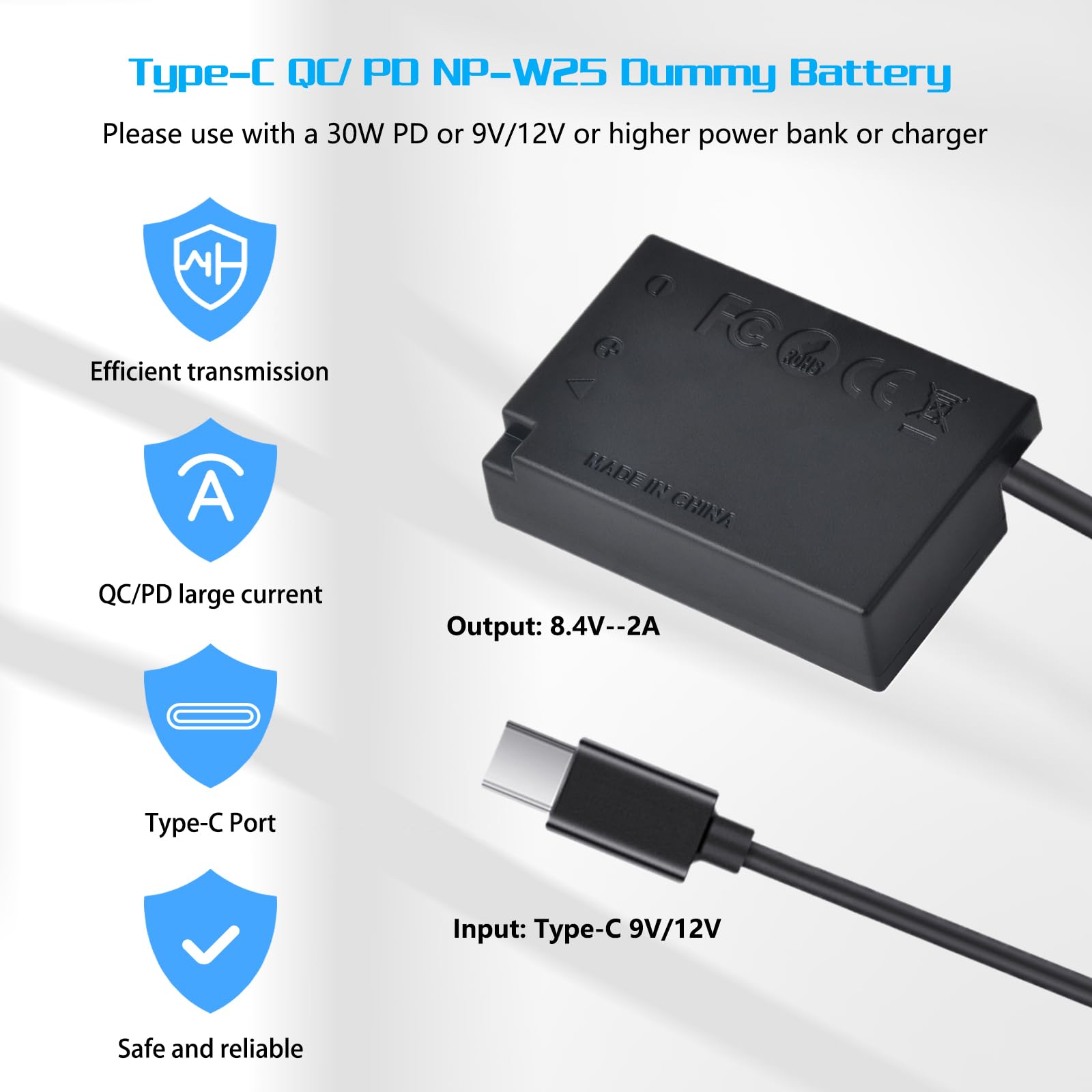 LP-E17 Dummy akumulator do Canon EOS RP, R8, R10, R50, M3, M5, M6, M6 Mark II, 750D 760D 8000D 77D 200D 200D II, 250D 800D 850D, Rebel SL3, SL2