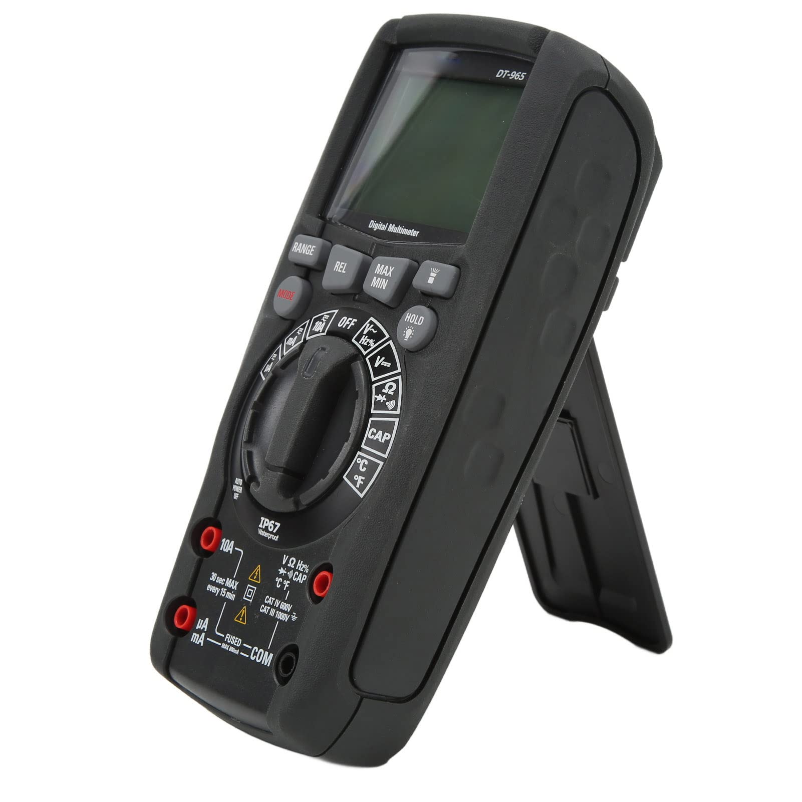 Multimètre Numérique pour tests en extérieur Cocoarm, grand écran True RMS 1000V - 7