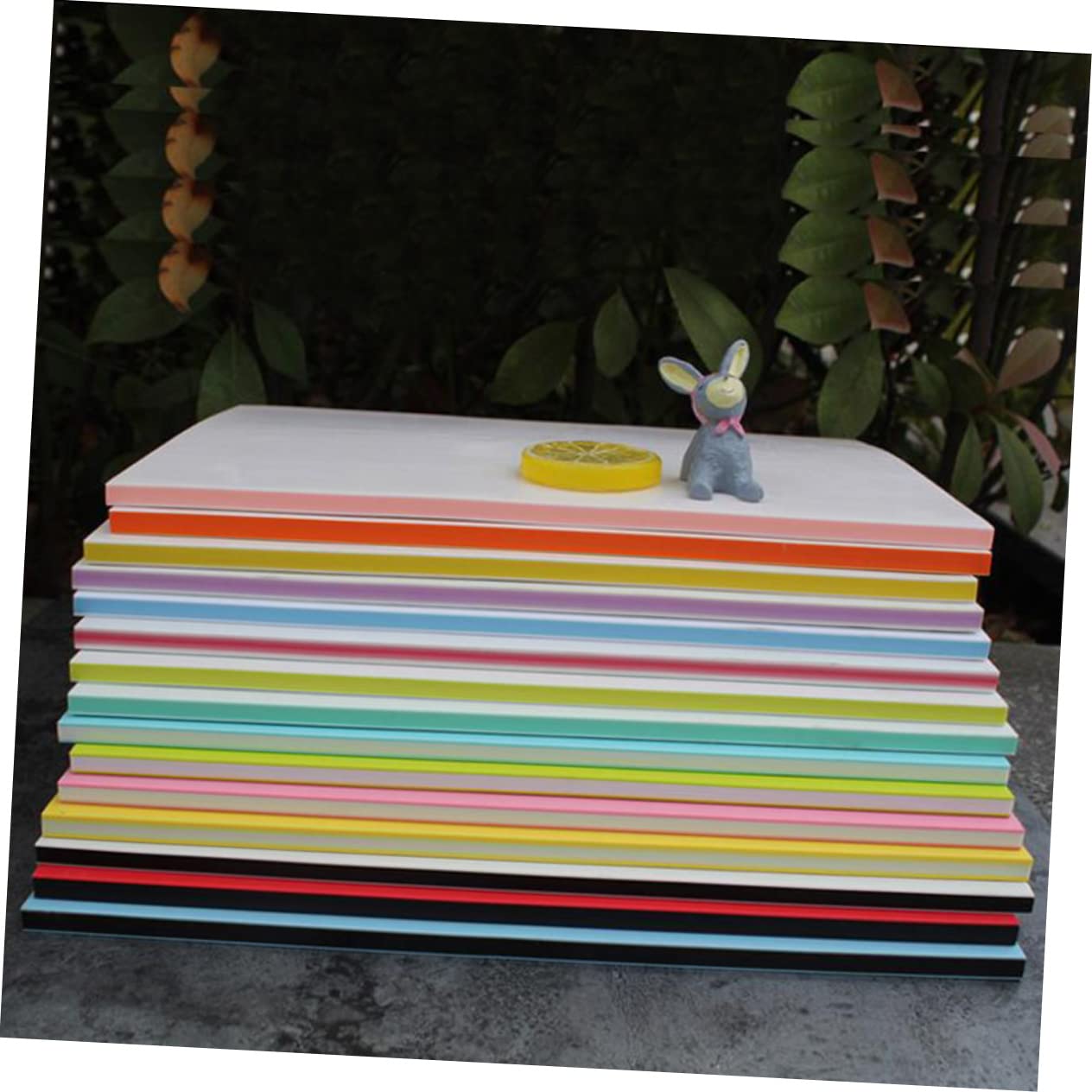 Anneome Name Stamp for School DIY Rubber Stamps Brick A4 Size Tool Random Color