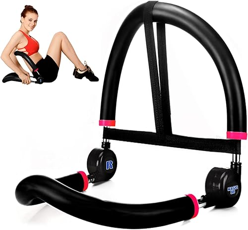 Equipo de entrenamiento abdominal, equipo de ejercicio para entrenamiento de estómago, entrenamiento abdominal ajustable y de fuerza para hombres y