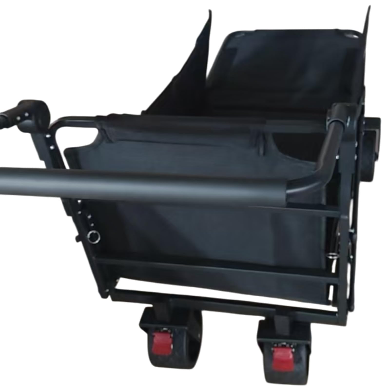 RelaxWagon 2-in-1 Bollerwagen mit Liegefunktion – Faltbarer Camping Transportwagen bis 180 kg, mit Bremsen & Geländerädern, ideal für Camping, Strand, Festival & Vanlife