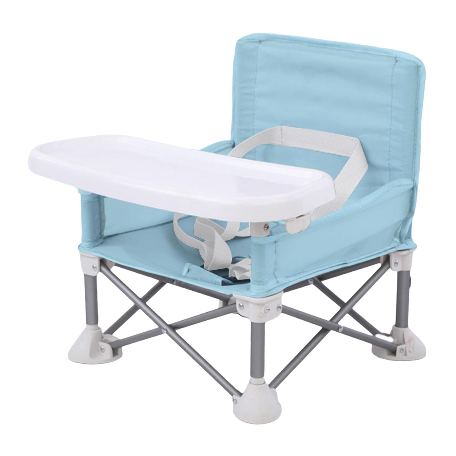 VELURA Baby Seat Booster Outdoor Beach Food Tray Dining Seat for Girls Infants Boys|1 set Travel Booster Seat|High Chairs| Feeding |Baby-image-45