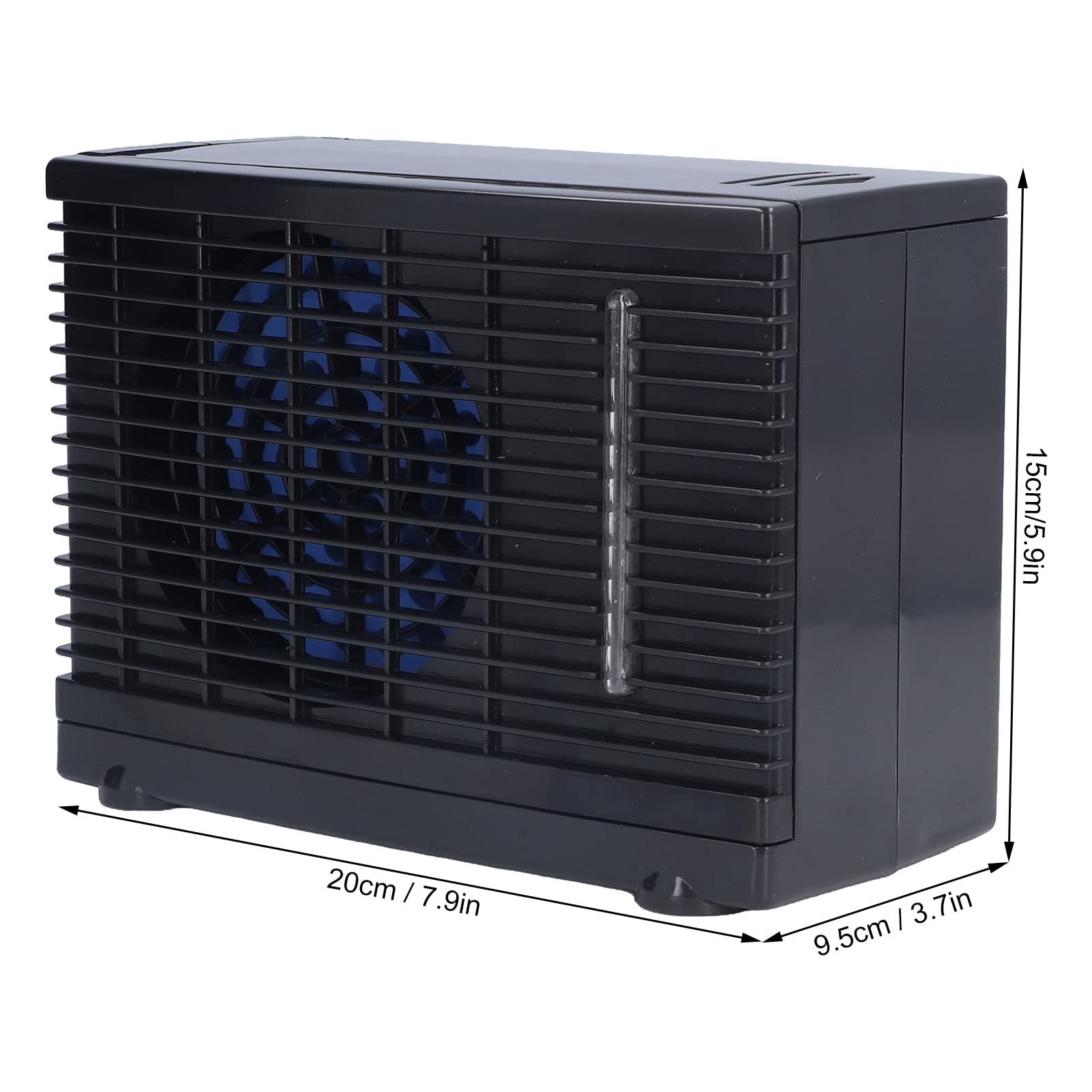 Mini Ventilatore Dell'aria Condizionata 12V Dispositivo di Raffreddamento Evaporativo Portatile Silenzioso con Serbatoio Dell'acqua per la Casa Dell'auto