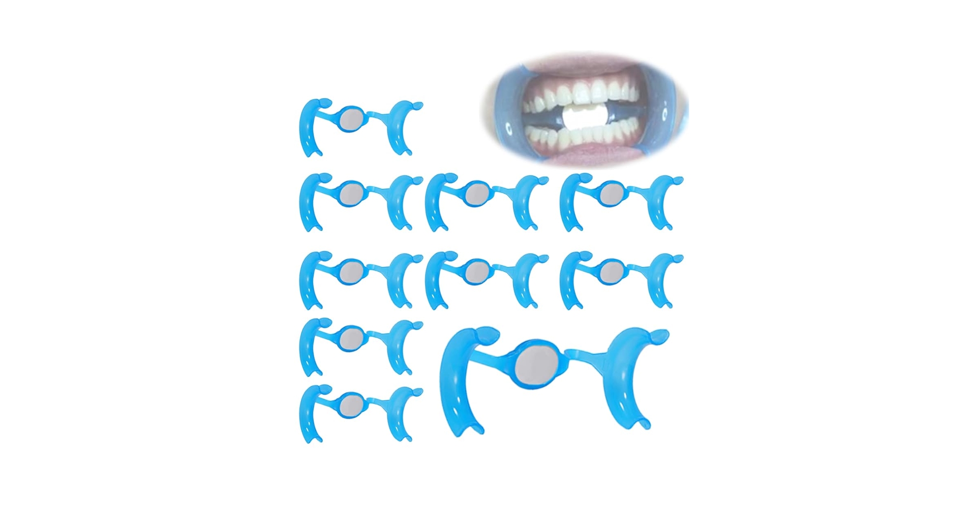 Amazon.com: Dental Cheek Retractor with Mirror, M Shape