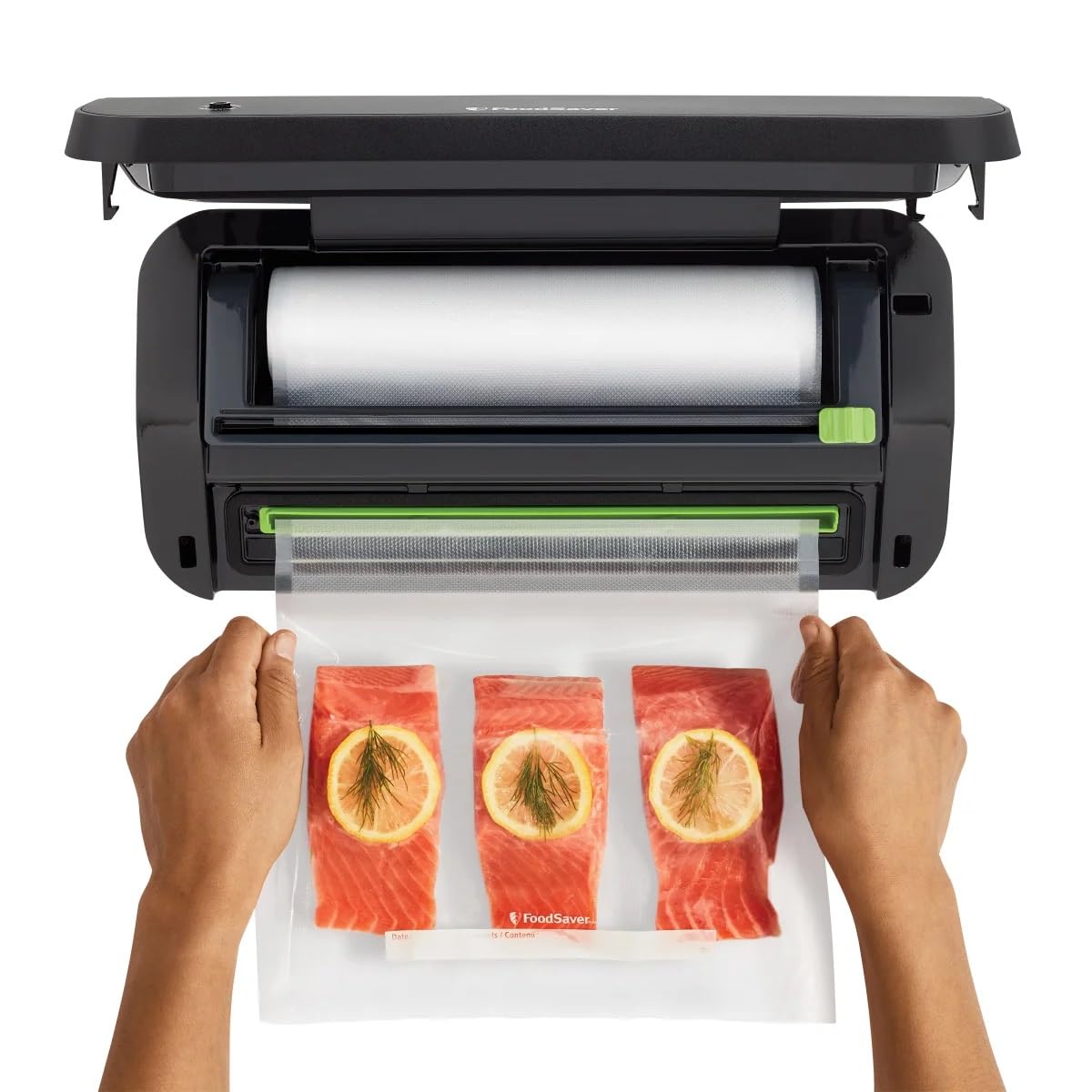 FoodSaver Preserve - Kit di avviamento per sistema di sigillatura sottovuoto, con sacchetti e rotoli