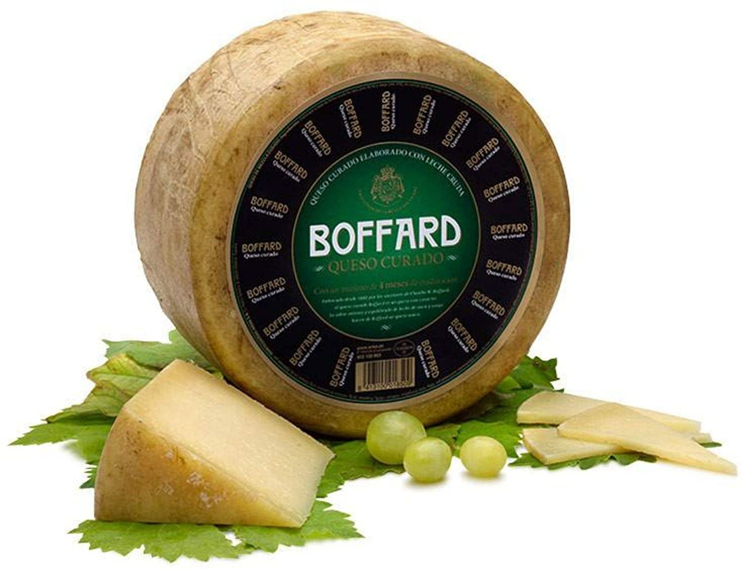 Queso Curado Boffard Artesano - Queso Boffard elaborado con leche cruda de Oveja y Vaca Peso Aproximado 3 kg