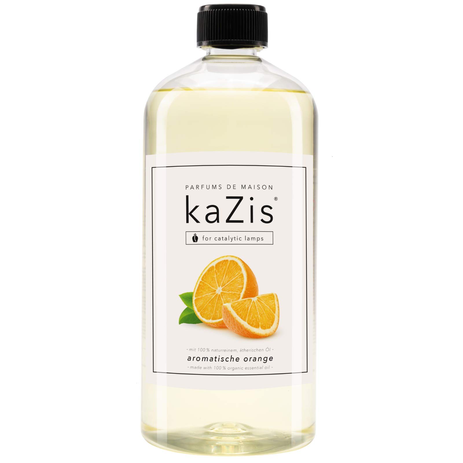 KAZIS® I Duft-Set Zimt + Orange I 2 x 1 Liter I Für Alle Katalytischen Lampen geeignetI Weihnacht Duft