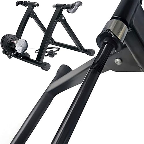Miniatura 3 de Buachois Eje de entrenamiento de bicicleta, M12x142mm M12x148mm longitud ajustable de alta resistencia, entrenador de bicicleta de aleación de