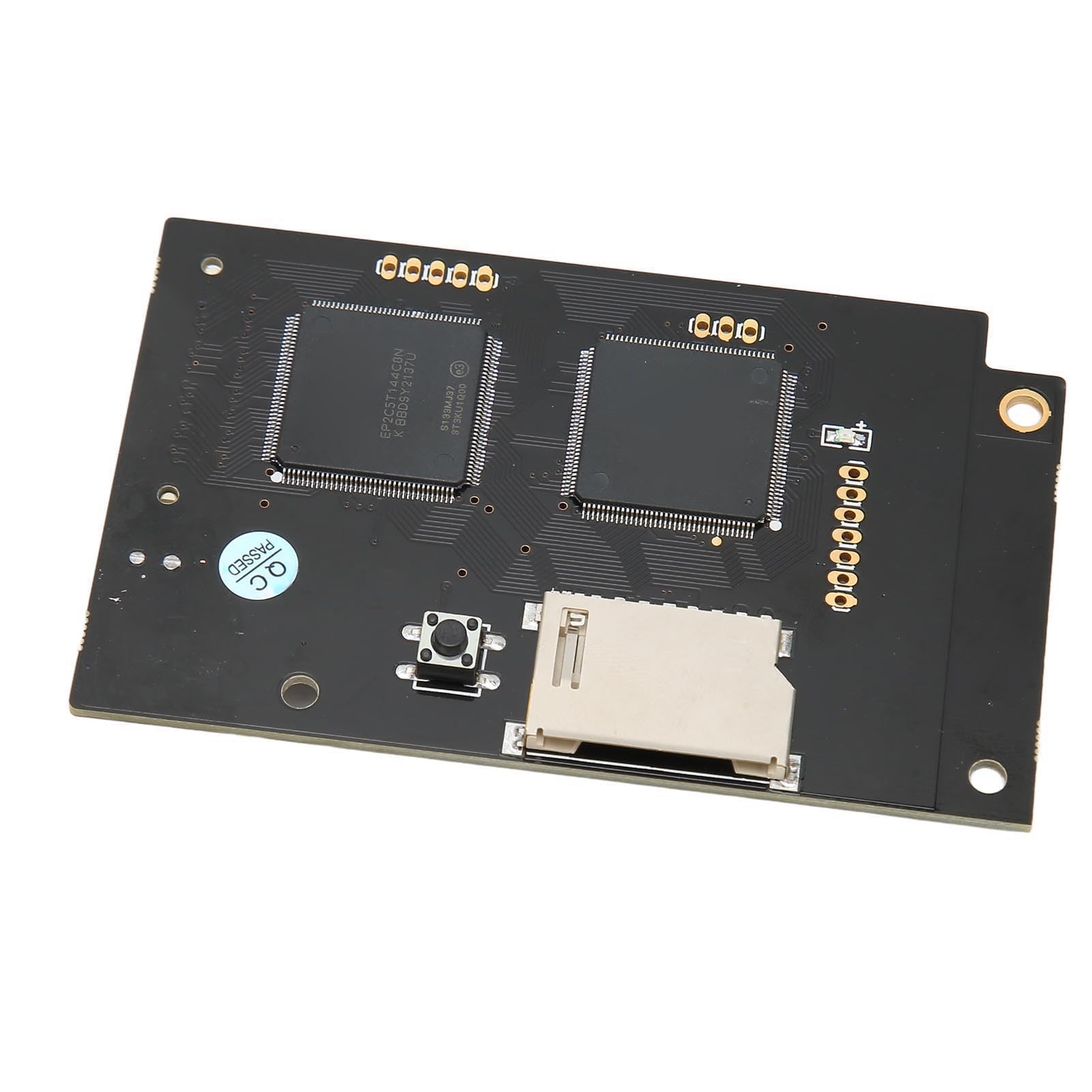 Jiawu Scheda di Simulazione unità Ottica, Scheda V5 15b Porta Carte in Metallo Aggiornata, Modulo Sostitutivo Console di Gioco con di Memoria da 32 GB per Dreamcast VA1