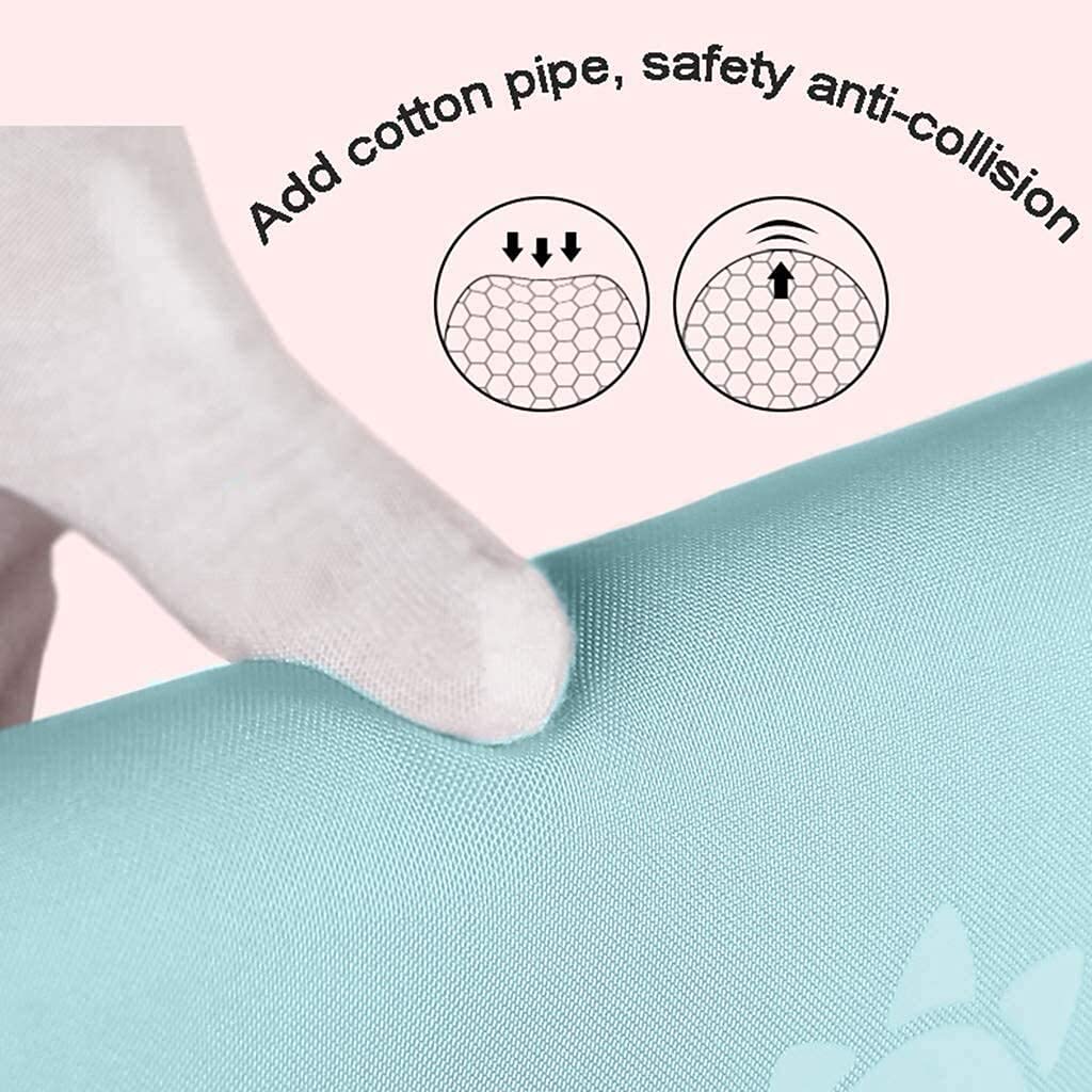Box per Bambini Recinzione per Lettino qualità Protezione Ambientale Sicurezza Prevenzione Cadute Recinzione di Sicurezza per Bambini Regolabile Giocattolo Anti-Caduta anticollisio