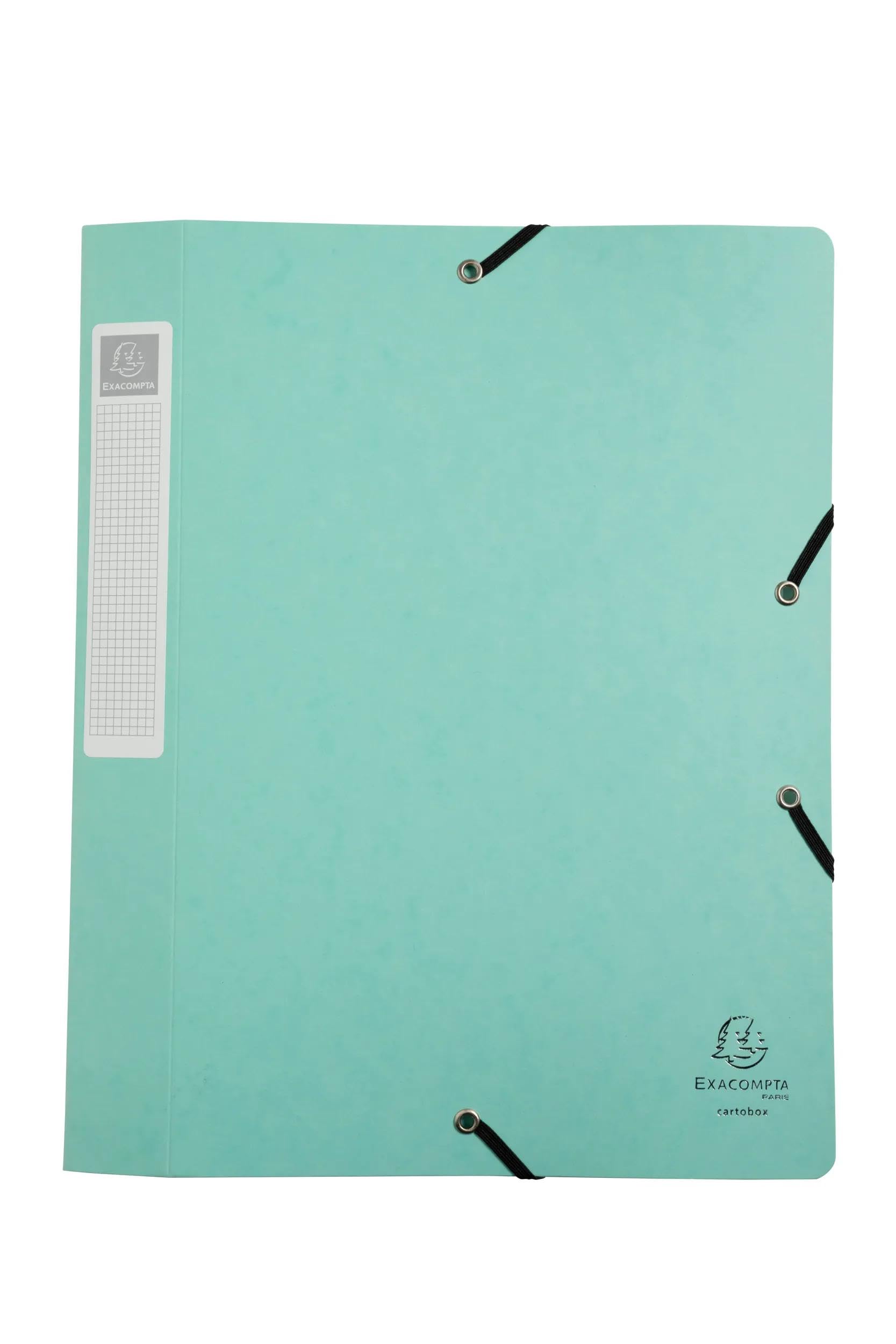 Exacompta 8 scatole archivio Skandi A4 PP riciclato dorso 10 cm
