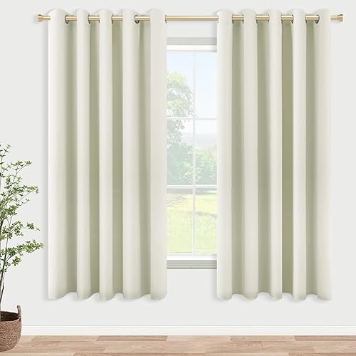 Miniatura 220 de KOUFALL Cortinas opacas doradas de lujo para sala de estar, elegantes cortinas de 84 pulgadas de largo, cortinas Doradas para Sala Elegantes Oro