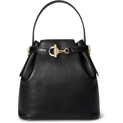 Женская сумка Lauren Ralph Lauren Leather Medium Blaike Bucket Bag