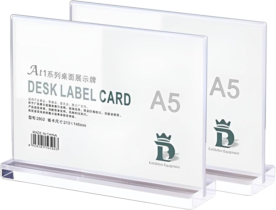 SVIAO サインホルダー フォトフレーム 透明アクリル メニュースタンド Amazon.co.jp: SVIAO サインホルダー フォトフレーム 透明