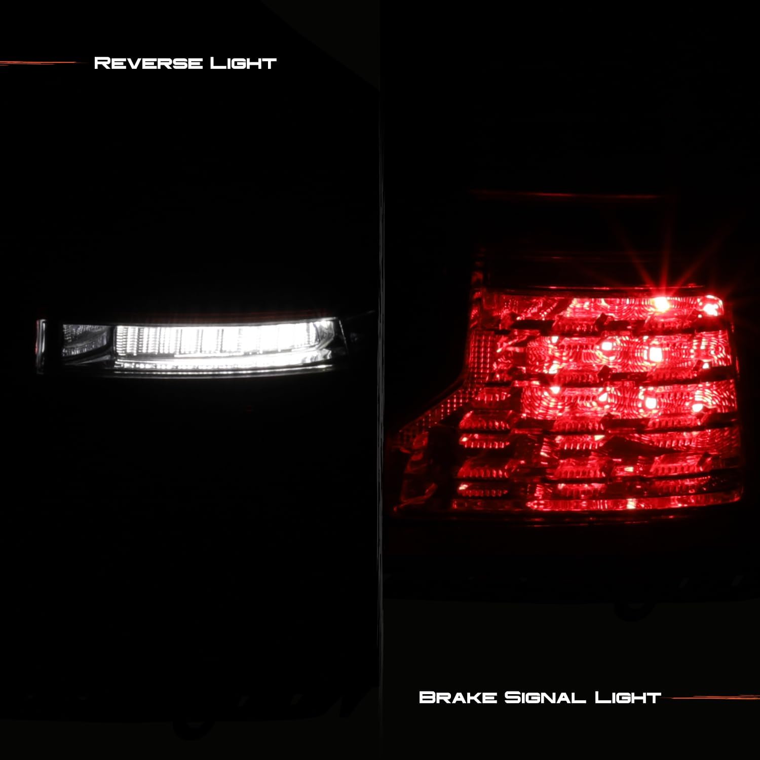 AKKON - Fit 2018-2024 Volvo XC60 Premium LED Running Tail Light OE Style Replacement Lamp Passenger Right Side