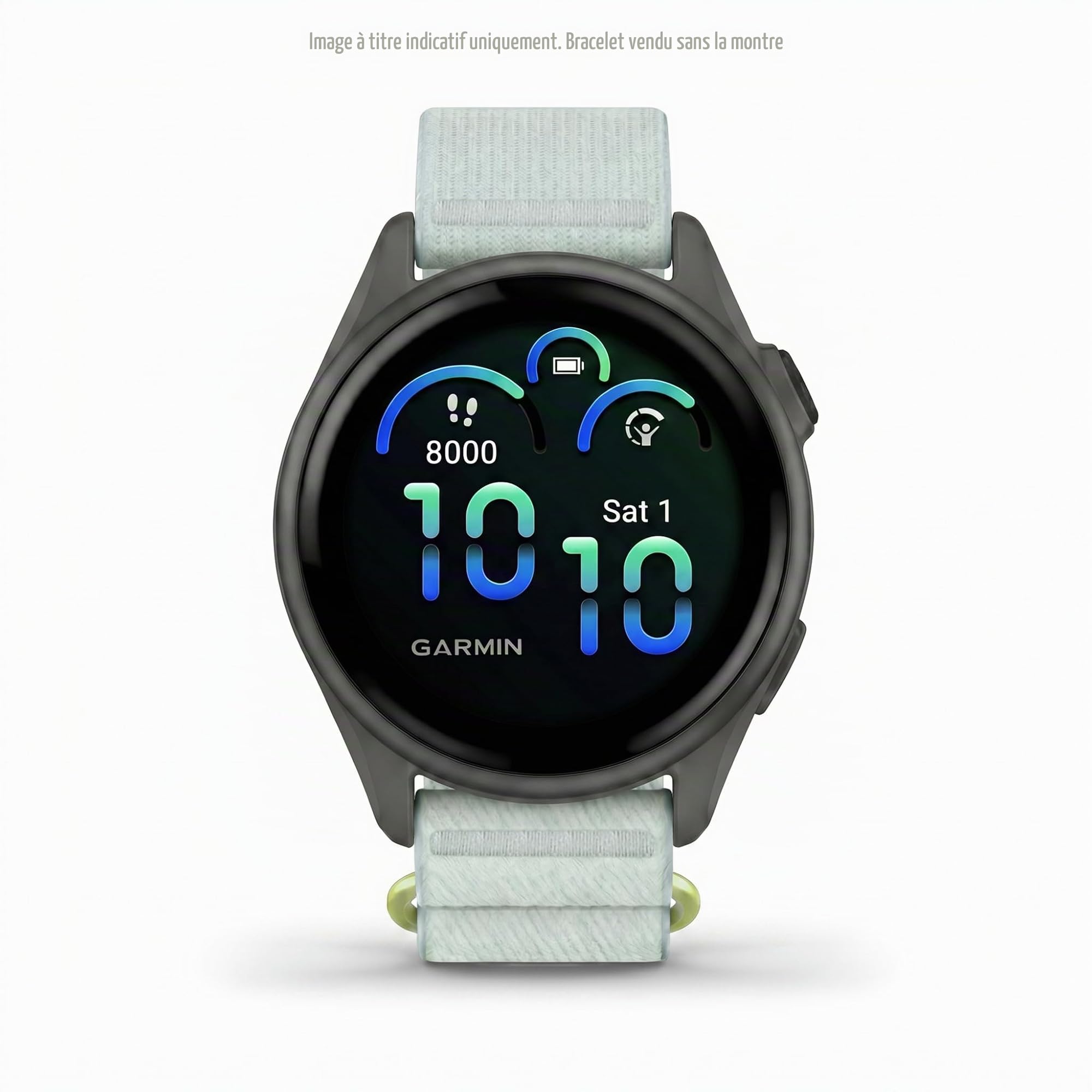 Garmin Official Quick Release Bands (20mm), suitable for selected Forerunner-,Venu-, vívomove-,vívoactive and Approach smartwatch series, Original accessory