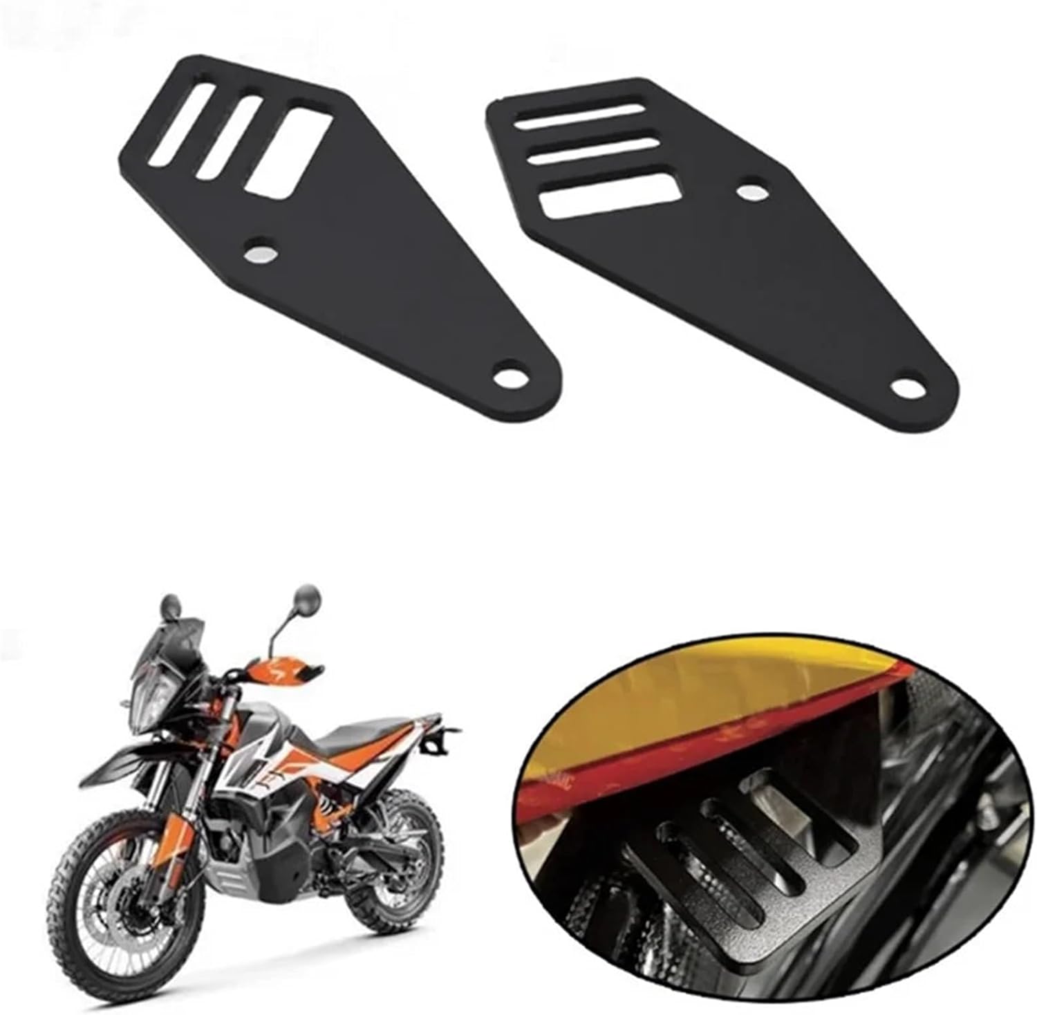 Replacement for 790 ADV 890 Luggage Rack Mount Fixed Bracket for Motorcycle Bag
