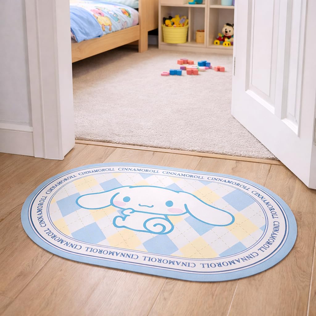 Cute Doraemon Doormat - Pink Kids Room Rug -10