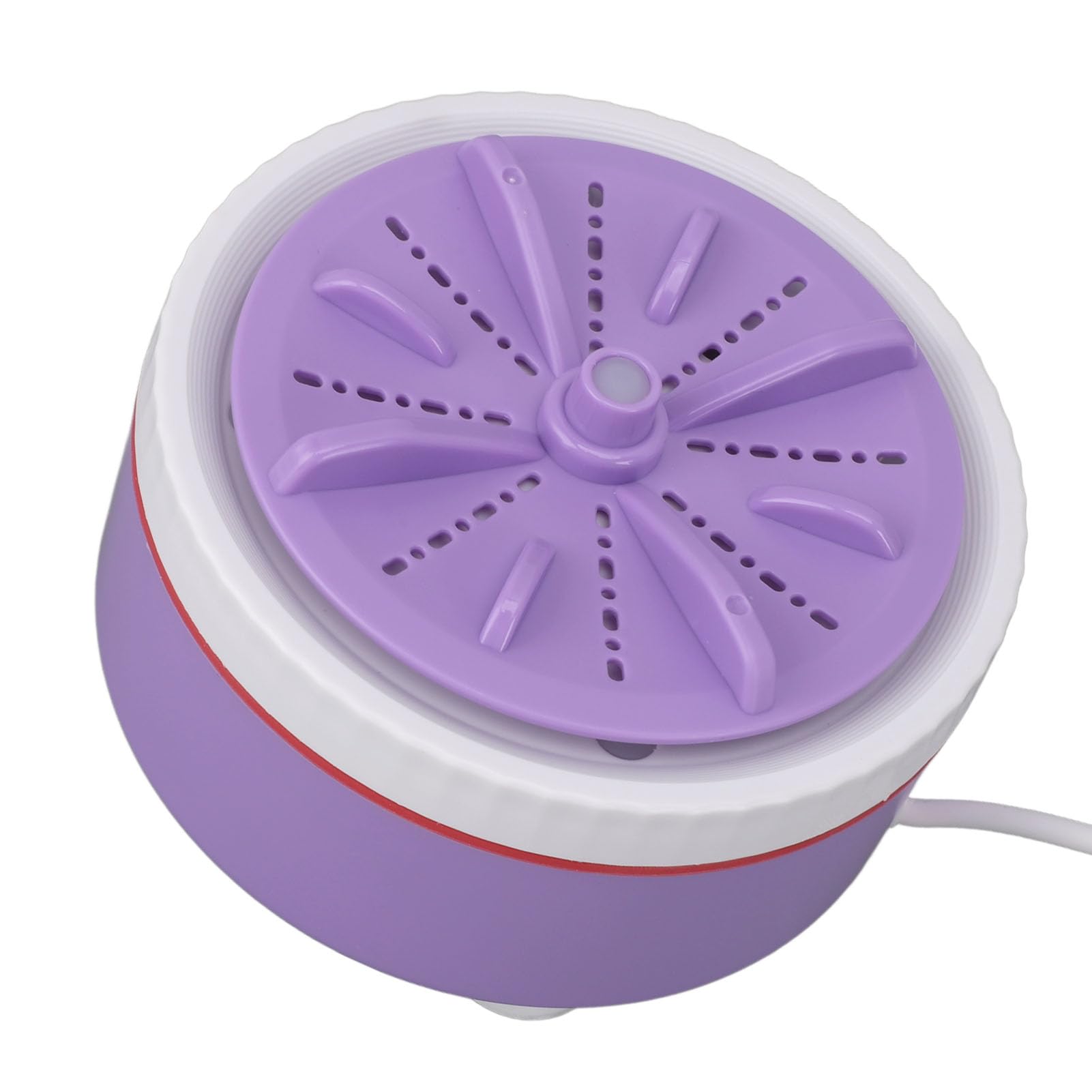 Mini-Waschmaschine, Tragbare Waschmaschinen mit USB für Reisen, Business, Camping, College, Ultraschallreinigung, Socken, Unterwäsche, Handtücher, Babykleidung, Obst, Geschirr, (PURPLE)