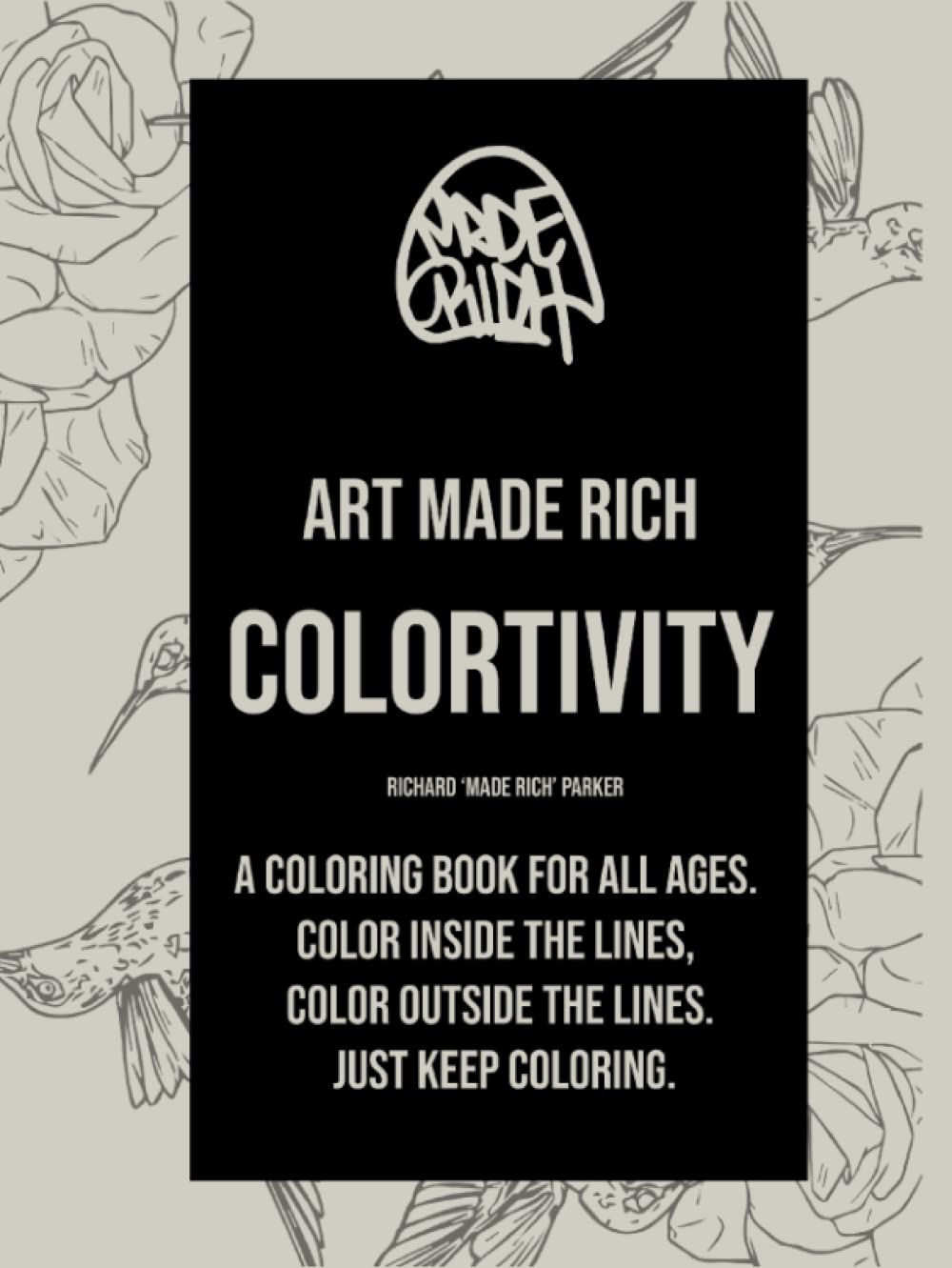 Livre de coloriage Colortivity pour tous les âges grand format