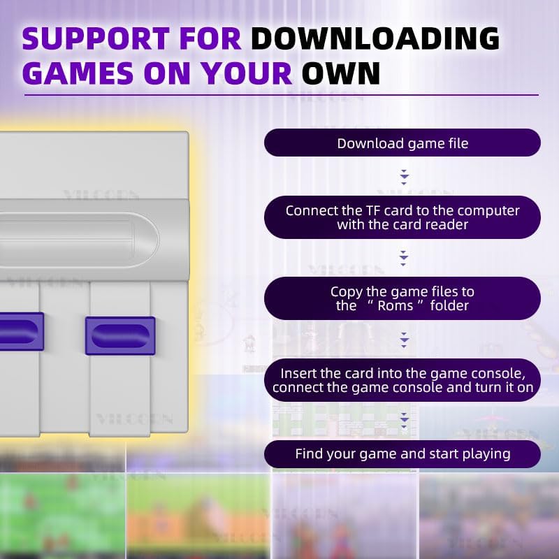 Miniatura 8 de Consola de videojuegos de 16 bits Super máquina de juegos integrada 5000 juegos clásicos compatible con HDMI 4K TV Plug Play Sistema de consola de