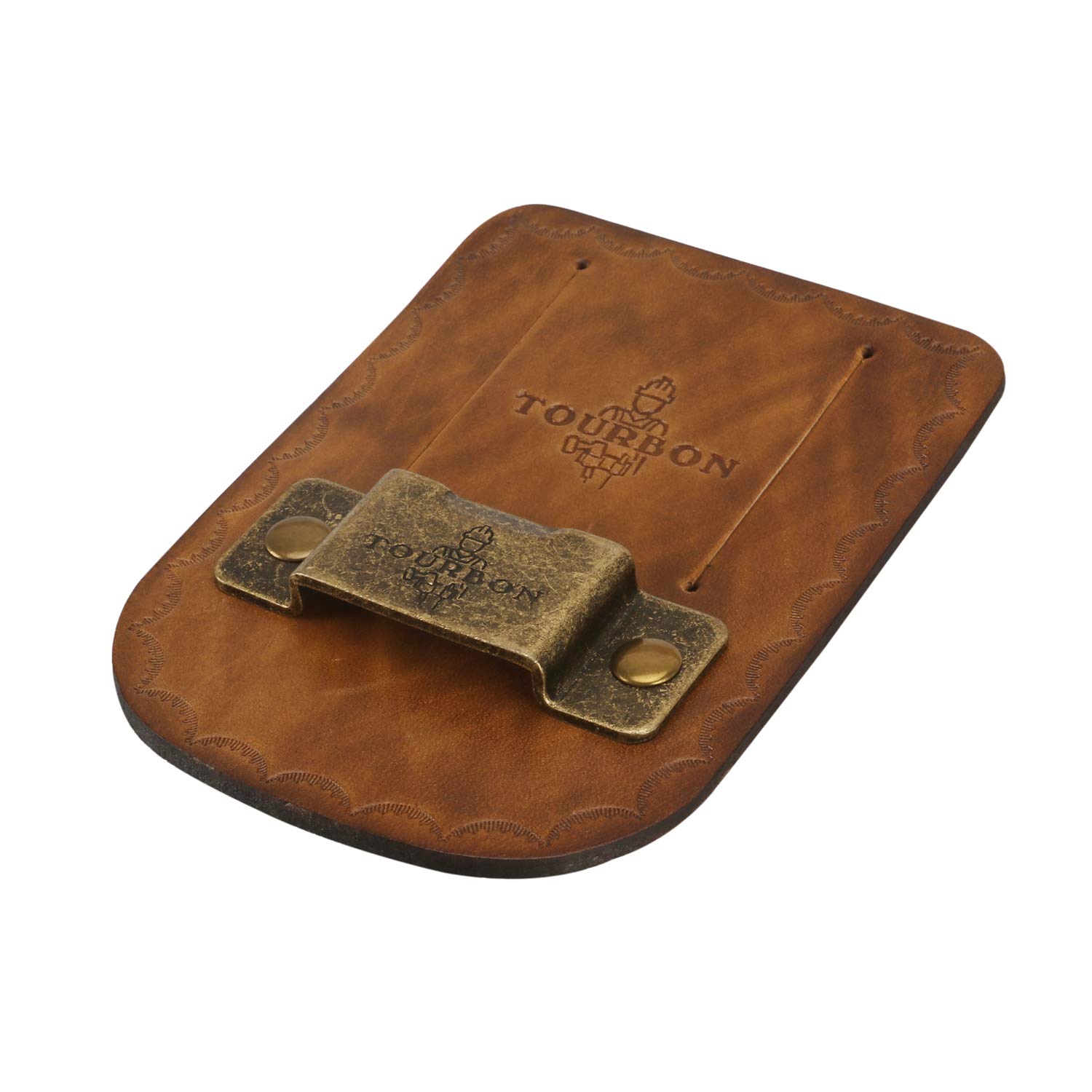 Porta Metro A Nastro In Pelle - Per Cinture Portautensili - Con Clip Da Cintura Opzionale - Pelle Pieno Fiore Fatta A Mano - Prodotto Negli Stati Uniti - Italia - Foto 9