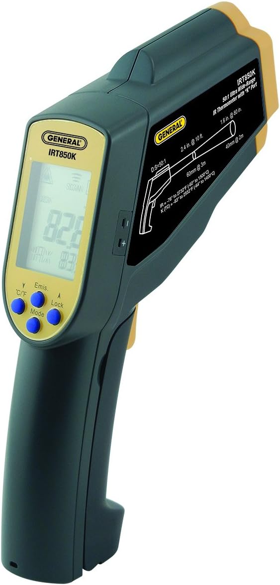 General Tools IRT850K Industrial IRT Thermometer